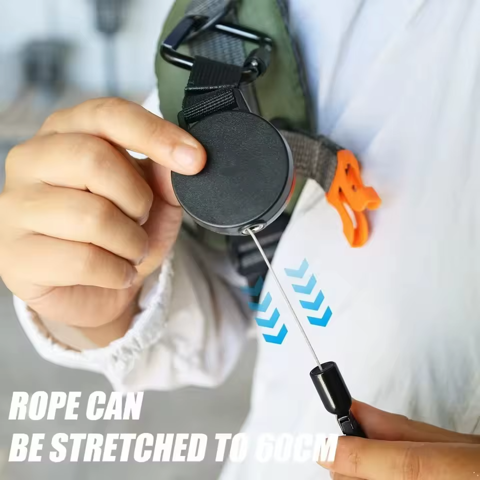 NovaGuard™ Anti-Theft Phone Tether – Retractable 60cm Security Cord & Anti-Drop Clip