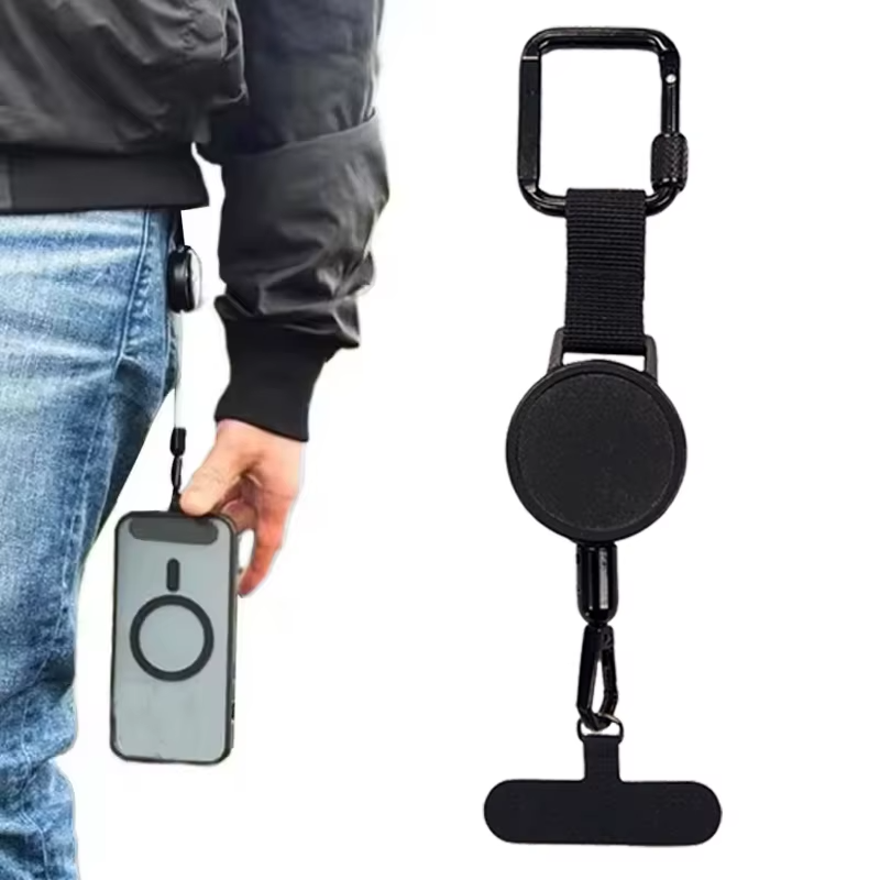 NovaGuard™ Anti-Theft Phone Tether – Retractable 60cm Security Cord & Anti-Drop Clip